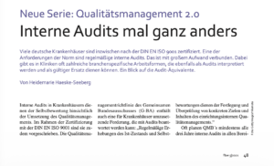 Interne Audits mal ganz anders