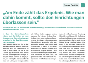 „Am Ende zählt das Ergebnis. Wie man dahin kommt, sollte den Einrichtungen überlassen werden“