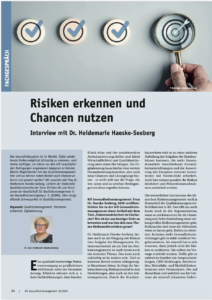 Risiken erkennen und Chancen nutzen